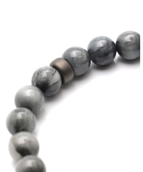 wjk(ダヴルジェイケイ)の「IVXLCDM×wjk stone bracelet(ブレスレット・メンズ・ブラック系その他/グレー系その他/ブラウン系その他/ブルー系その他・FREE)」の12枚目の写真