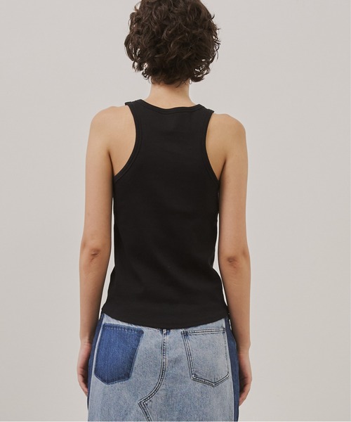 CITY TOKYO（シティトウキョウ）の「【CITY TOKYO/シティートウキョウ】Greco Tank/グレコタンク（タンクトップ・レディース・ブラック/ホワイト・FREE）」の4枚目の写真
