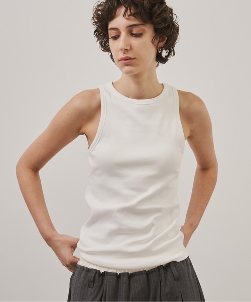 CITY TOKYO（シティトウキョウ）の「【CITY TOKYO/シティートウキョウ】Greco Tank/グレコタンク（タンクトップ・レディース・ブラック/ホワイト・FREE）」の14枚目の写真