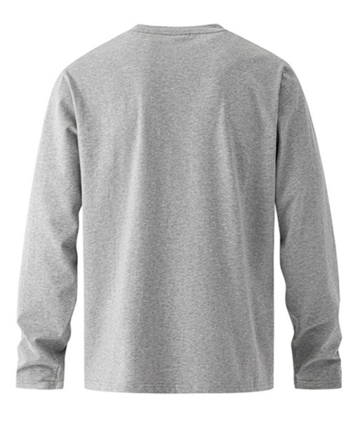 NOWLE(ノウル)の「【NOWLE】タイトフィット エッセンシャル クルーネック ボックス ロンT(Tシャツ/カットソー・メンズ・グレー/ブラック・MEDIUM/LARGE/X-LARGE/SMALL)」の18枚目の写真