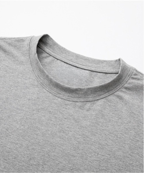 NOWLE(ノウル)の「【NOWLE】タイトフィット エッセンシャル クルーネック ボックス ロンT(Tシャツ/カットソー・メンズ・グレー/ブラック・MEDIUM/LARGE/X-LARGE/SMALL)」の19枚目の写真
