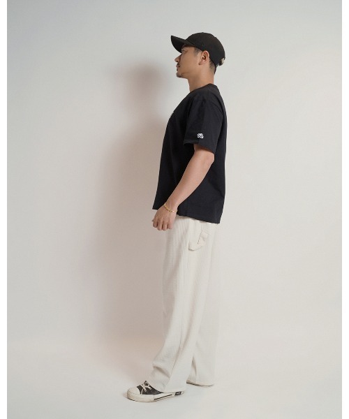 #Re:room（リルーム）の「ブーケエンブロイダリーTシャツ（Tシャツ/カットソー・メンズ・ホワイト/ブラック・M-L/S-M）」の14枚目の写真