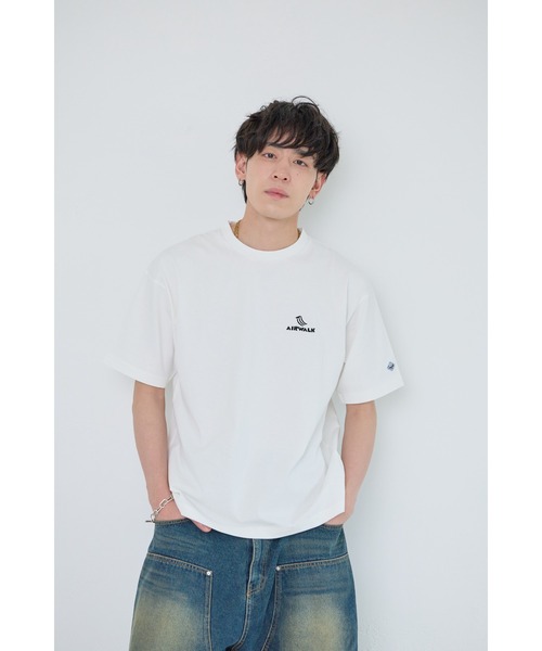 AIRWALK(エアウォーク)の「【AIRWALK/エアウォーク】バックプリントTシャツ メンズ/バックプリント/カジュアル/ストリート(Tシャツ/カットソー・メンズ・パープル/ホワイト/杢グレー/ブラック・MEDIUM/LARGE/X-LARGE)」の6枚目の写真
