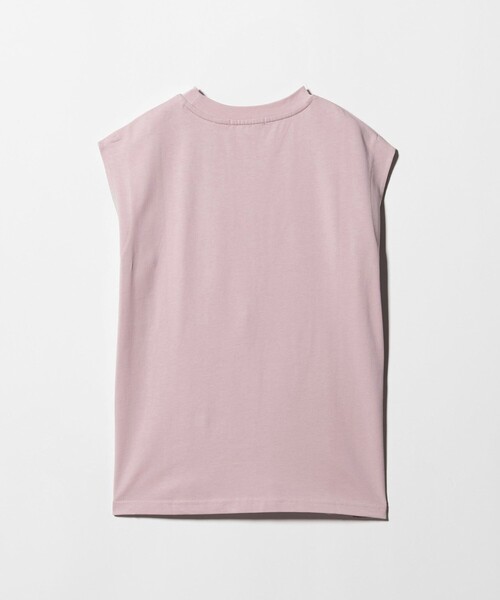 A DAY IN THE LIFE UNITED ARROWS（アデイインザライフユナイテッドアローズ）の「USAコットン ノースリーブTシャツ＜A DAY IN THE LIFE＞（Tシャツ/カットソー・レディース・ブラック/その他2/オフホワイト/ライトピンク・FREE）」の15枚目の写真