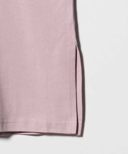 A DAY IN THE LIFE UNITED ARROWS（アデイインザライフユナイテッドアローズ）の「USAコットン ノースリーブTシャツ＜A DAY IN THE LIFE＞（Tシャツ/カットソー・レディース・ブラック/その他2/オフホワイト/ライトピンク・FREE）」の18枚目の写真