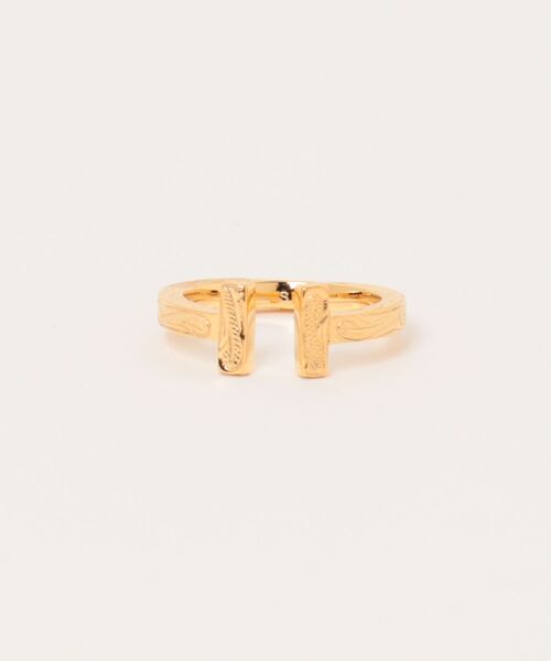 IRIEBEACH(アイリービーチ)の「Double T ring/【ハワイアンジュエリー】【サージカルステンレス】【金属アレルギー対応】【IRIEBEACH / アイリービーチ】つけっぱなしOK(リング・レディース・シルバー/ピンク/ゴールド・9号/11号/13号/7号/15号/17号/19号/21号)」の8枚目の写真