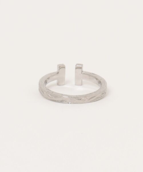 IRIEBEACH(アイリービーチ)の「Double T ring/【ハワイアンジュエリー】【サージカルステンレス】【金属アレルギー対応】【IRIEBEACH / アイリービーチ】つけっぱなしOK(リング・レディース・シルバー/ピンク/ゴールド・9号/11号/13号/7号/15号/17号/19号/21号)」の9枚目の写真