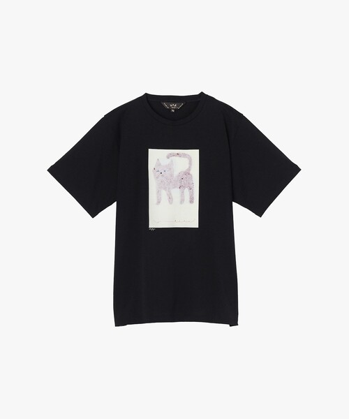 Cat T オーガニックコットン 半袖 アーティストTシャツ（Tシャツ