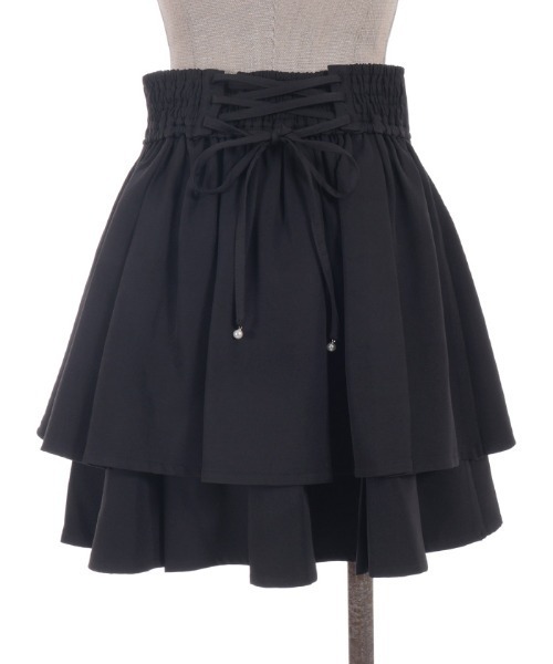 axes femme POETIQUE（アクシーズファムポエティック）の「ハイウエストプリーツスカパン（その他パンツ・レディース・ネイビー/レッド/ブラック・MEDIUM）」の17枚目の写真