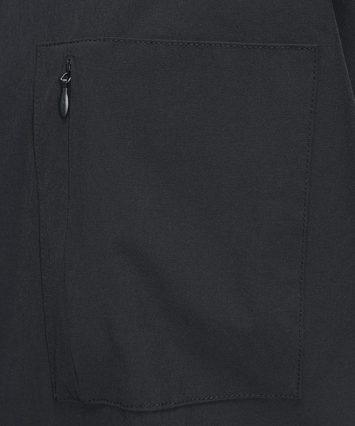 S&SONS(エスアンドサンズ)の「【セットアップ】 半袖 シャツ 短パン セットアップ メンズ 夏 軽量 レディース ドライ ストレッチ ナイロン ショートパンツ 上下セット S&SONS (エスアンドサンズ)(セットアップ・メンズ・ブラック/ベージュ/ブルーグレー・LL/L/M)」の11枚目の写真