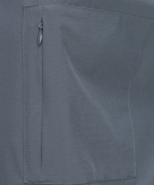 S&SONS(エスアンドサンズ)の「【セットアップ】 半袖 シャツ 短パン セットアップ メンズ 夏 軽量 レディース ドライ ストレッチ ナイロン ショートパンツ 上下セット S&SONS (エスアンドサンズ)(セットアップ・メンズ・ブラック/ベージュ/ブルーグレー・LL/L/M)」の13枚目の写真
