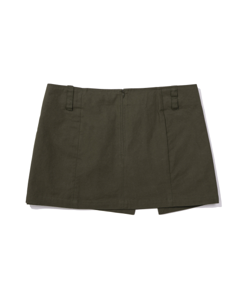 EXTRAORDINARY(エクストラオーディナリー)の「WOMEN CARGO WRAP SKIRT KHAKI(スカート・レディース・その他・SMALL/X-SMALL)」の2枚目の写真
