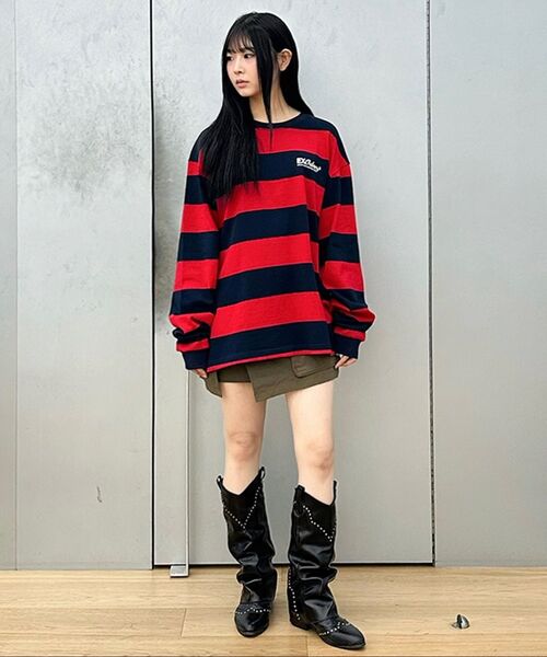 EXTRAORDINARY(エクストラオーディナリー)の「WOMEN CARGO WRAP SKIRT KHAKI(スカート・レディース・その他・SMALL/X-SMALL)」の9枚目の写真