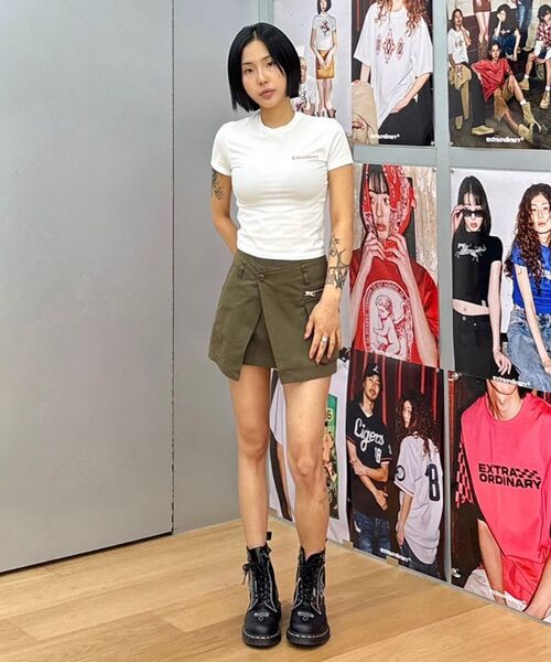 EXTRAORDINARY(エクストラオーディナリー)の「WOMEN CARGO WRAP SKIRT KHAKI(スカート・レディース・その他・SMALL/X-SMALL)」の12枚目の写真