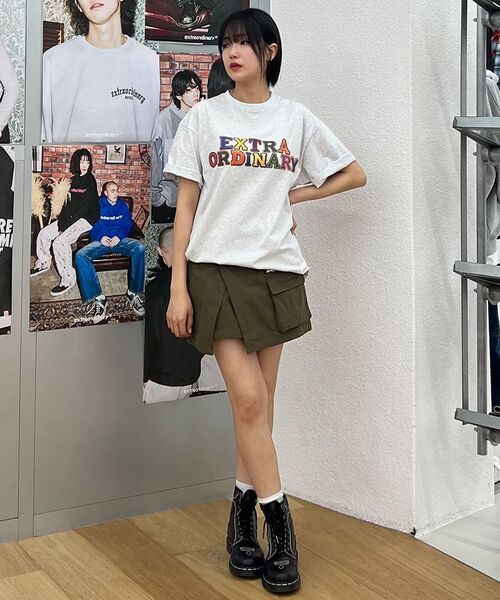 EXTRAORDINARY(エクストラオーディナリー)の「WOMEN CARGO WRAP SKIRT KHAKI(スカート・レディース・その他・SMALL/X-SMALL)」の14枚目の写真
