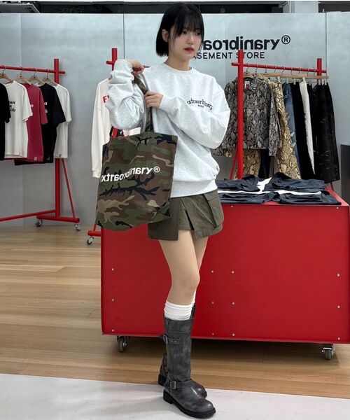EXTRAORDINARY(エクストラオーディナリー)の「WOMEN CARGO WRAP SKIRT KHAKI(スカート・レディース・その他・SMALL/X-SMALL)」の15枚目の写真