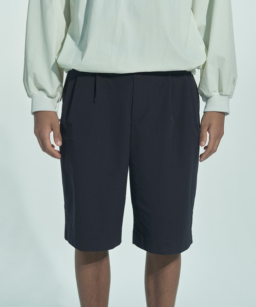 VICTIM(ヴィクティム)の「VICTIM ヴィクティム / LIGHT RELAX SHORTS セットアップライトリラックスショーツ 接触冷感 シワ防止 速乾 / VTM-26-P-005(その他パンツ・メンズ・ネイビー/ブラック/グレー・1/3/2)」の22枚目の写真