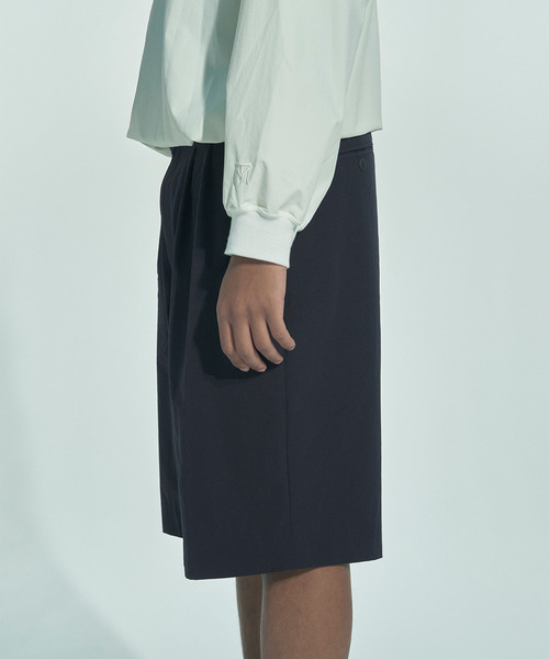 VICTIM(ヴィクティム)の「VICTIM ヴィクティム / LIGHT RELAX SHORTS セットアップライトリラックスショーツ 接触冷感 シワ防止 速乾 / VTM-26-P-005(その他パンツ・メンズ・ネイビー/ブラック/グレー・1/3/2)」の20枚目の写真