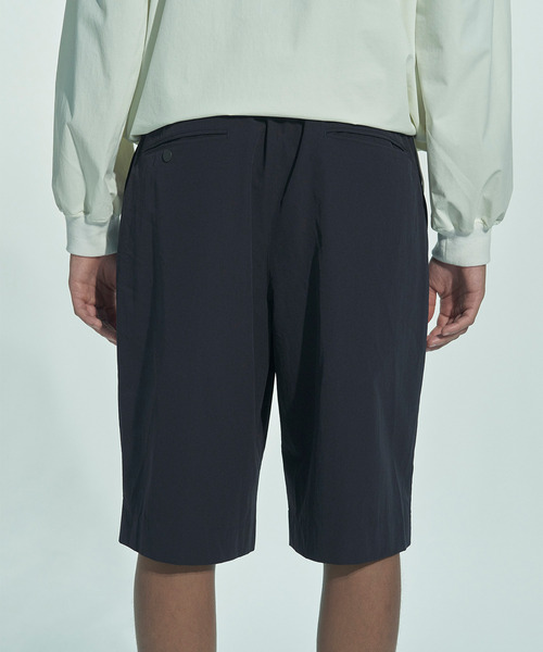 VICTIM(ヴィクティム)の「VICTIM ヴィクティム / LIGHT RELAX SHORTS セットアップライトリラックスショーツ 接触冷感 シワ防止 速乾 / VTM-26-P-005(その他パンツ・メンズ・ネイビー/ブラック/グレー・1/3/2)」の21枚目の写真