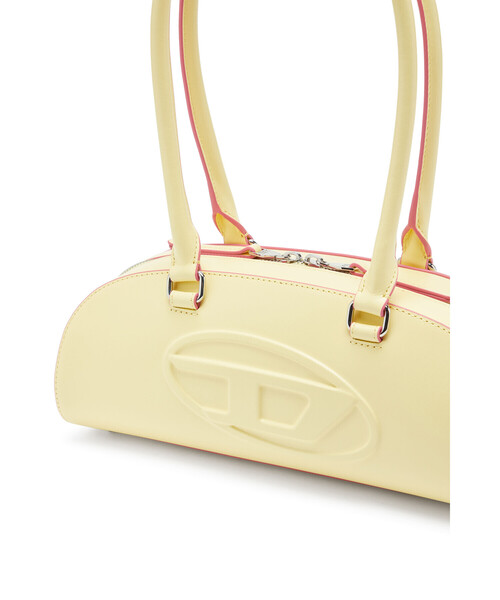 DIESEL(ディーゼル)の「ウィメンズ ショルダーバッグ 1DR DOME SHOULDER EW(ショルダーバッグ・レディース・ブラック/イエロー・UNI)」の4枚目の写真