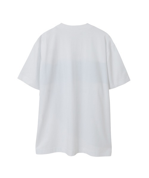 KARL HELMUT(カールヘルム)の「ロゴプリントポリエステルタフタ使いカットソー(Tシャツ/カットソー・メンズ・ネイビー/キナリ/ブラック/ホワイト・LARGE/MEDIUM)」の6枚目の写真