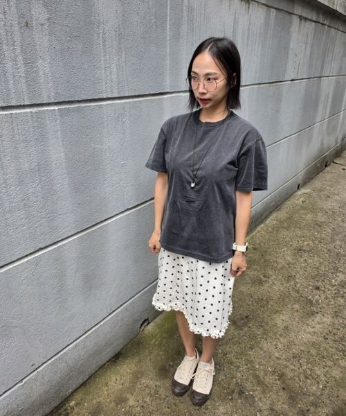 REBRENNER(リブレンナー)の「ベーシックピグメントクロップ半袖Tシャツチャコール(Tシャツ/カットソー・メンズ・その他・MEDIUM/LARGE/X-LARGE)」の11枚目の写真