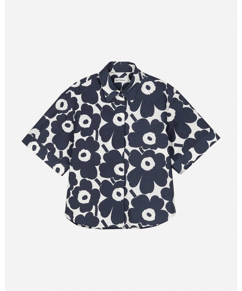 marimekko(マリメッコ)の「【ASIA EXCLUSIVE】Ae Standardi Unikko / shirt(シャツ/ブラウス・レディース・ネイビー・40/38/36/34)」の5枚目の写真