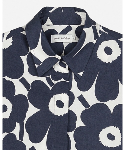 marimekko(マリメッコ)の「【ASIA EXCLUSIVE】Ae Standardi Unikko / shirt(シャツ/ブラウス・レディース・ネイビー・40/38/36/34)」の7枚目の写真