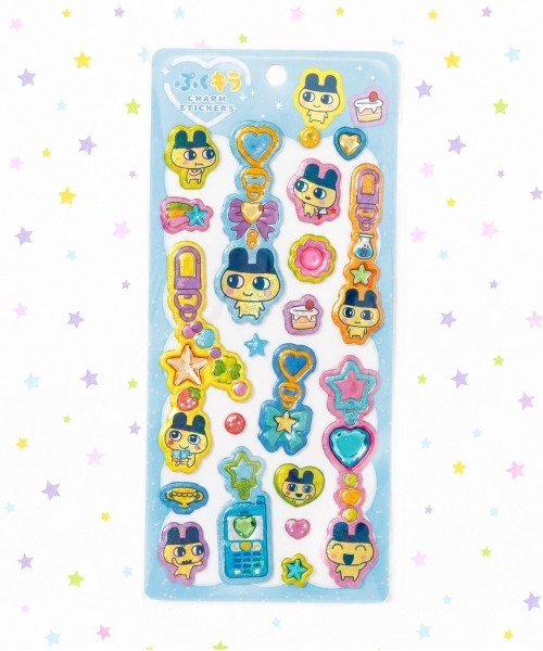 Bugってハニー マグネットステッカー 24枚入り➕キラキラプリズム大当たり nini toys】≪たまごっち≫ぷくキラチャームステッカー/シール