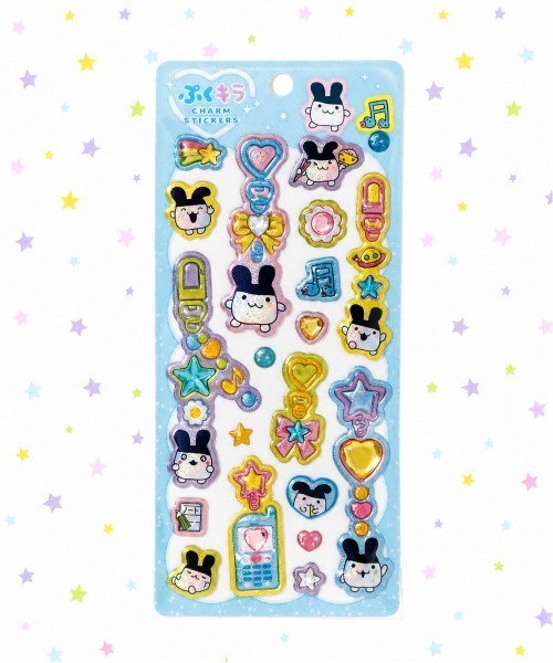 nini toys】≪たまごっち≫ぷくキラチャームステッカー/シール