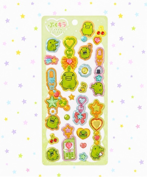 nini toys】≪たまごっち≫ぷくキラチャームステッカー/シール