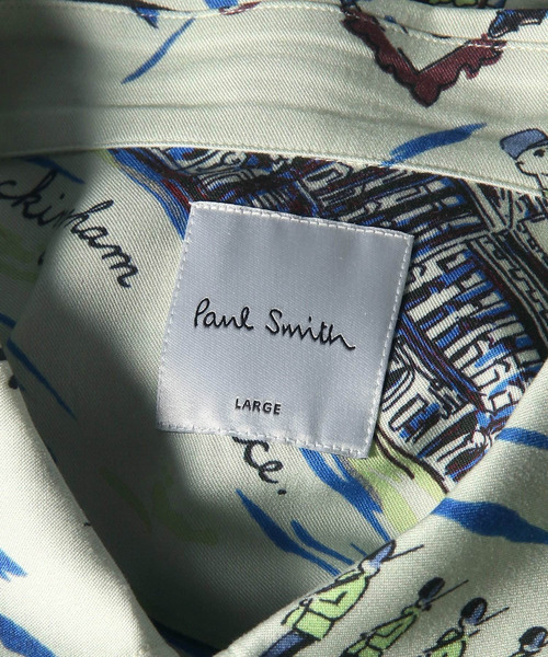 Paul Smith(ポールスミス)の「"London Scarf" 半袖シャツ / 263300 857Z(シャツ/ブラウス・メンズ・レッド/ブルー・X-LARGE/LARGE/MEDIUM/SMALL)」の12枚目の写真