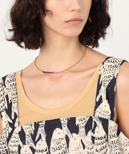 TOMORROWLAND (トゥモローランド)の「CATHERINE WEITZMAN Gemstone Fade ネックレス(ネックレス・レディース・ゴールド系その他・FREE)」の2枚目の写真