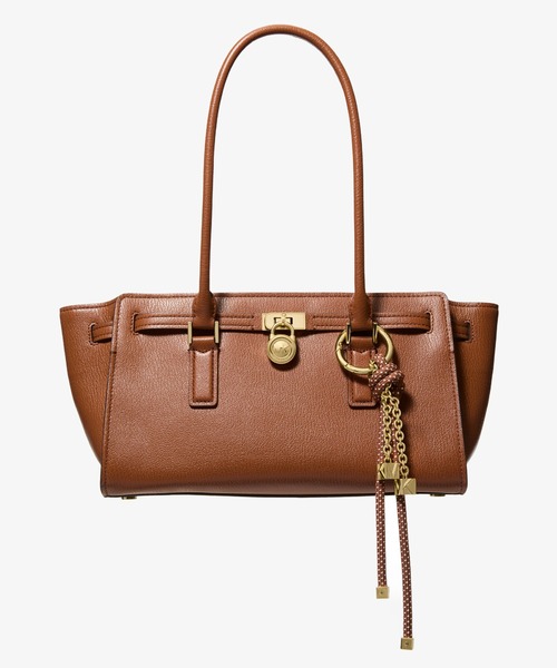 MICHAEL KORS(マイケルコース)の「HAMILTON MODERNE ショルダートート ウィズ チャーム スモール(ショルダーバッグ・レディース・ブラウン系・FREE)」の1枚目の写真