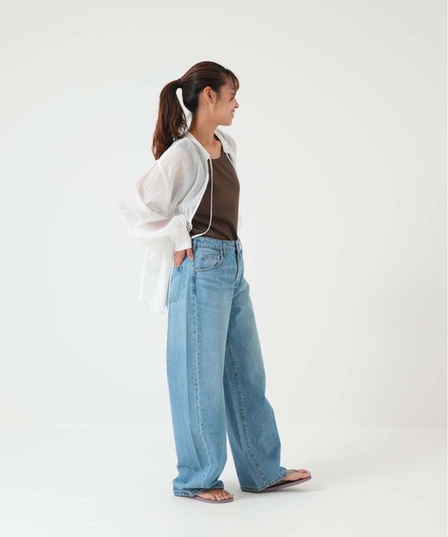 HEART MARKET(ハートマーケット)の「前後2WAYタンク(タンクトップ・レディース・カーキ/ブラック/ホワイト/ダークブラウン・FREE)」の15枚目の写真