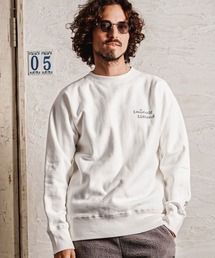 msw1899-12oz brushed back cursive embroidery pullover プルオーバー(1M26A270)