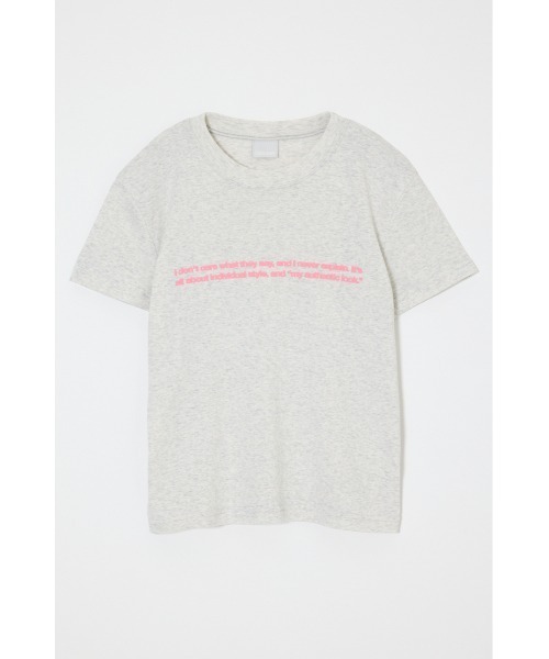 セール】TINY LETTERED Tシャツ（Tシャツ/カットソー）｜MOUSSY