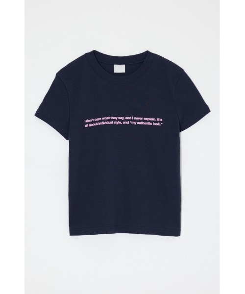 セール】TINY LETTERED Tシャツ（Tシャツ/カットソー）｜MOUSSY