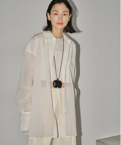 TODAYFUL/トゥデイフル】Organdy Over Shirts/オーガンジーオーバー