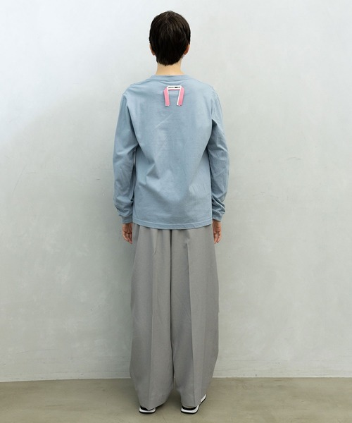 MARECHAL TERRE(マルシャルテル)の「POOH×MARECHAL TERRE ロングスリーブTシャツ(Tシャツ/カットソー・レディース・グレー/ブラック/オフホワイト/サックスブルー・MEDIUM)」の21枚目の写真