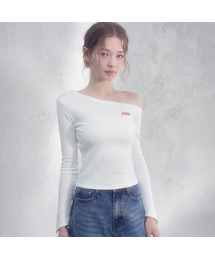 ビエボートネックTシャツ_4カラー
