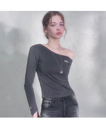 ビエボートネックTシャツ_4カラー