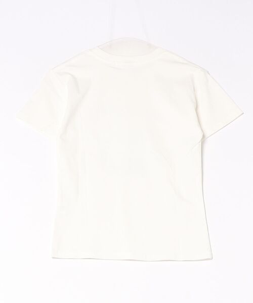 MEMECLE(メメクル)の「【 MEMECLE / メメクル 】チェリープリント ロゴ半袖ちびTシャツ(Tシャツ/カットソー・レディース・ホワイト・SMALL/MEDIUM)」の4枚目の写真