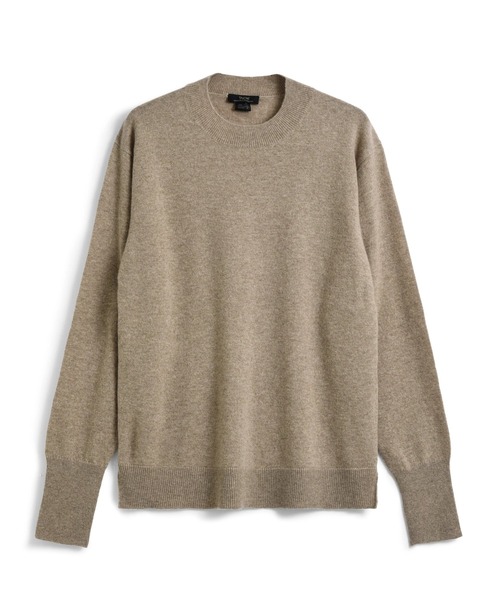TAION(タイオン)の「【TAION(タイオン)】〈メンズ〉シティ クルーネック カシミヤセーター(ニット/セーター・メンズ・チャコールグレー/ブラック・M/L/S/XL)」の11枚目の写真