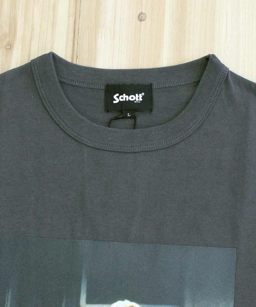 Schott(ショット)の「MARILYN MONROE PHOTO T-SHIRT(Tシャツ/カットソー・メンズ・チャコールグレー/ホワイト・L/XXL/XL/M)」の11枚目の写真