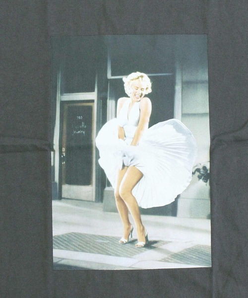 Schott(ショット)の「MARILYN MONROE PHOTO T-SHIRT(Tシャツ/カットソー・メンズ・チャコールグレー/ホワイト・L/XXL/XL/M)」の14枚目の写真