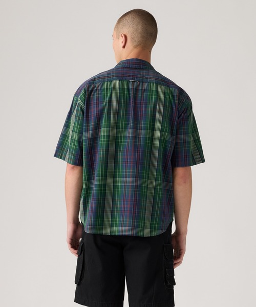 Levi's(リーバイス)の「Levi's/リーバイス ローム ショートスリーブ ルーズシャツ(シャツ/ブラウス・メンズ・グリーン・M/S/XL/L)」の3枚目の写真