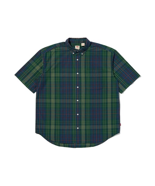 Levi's(リーバイス)の「Levi's/リーバイス ローム ショートスリーブ ルーズシャツ(シャツ/ブラウス・メンズ・グリーン・M/S/XL/L)」の4枚目の写真