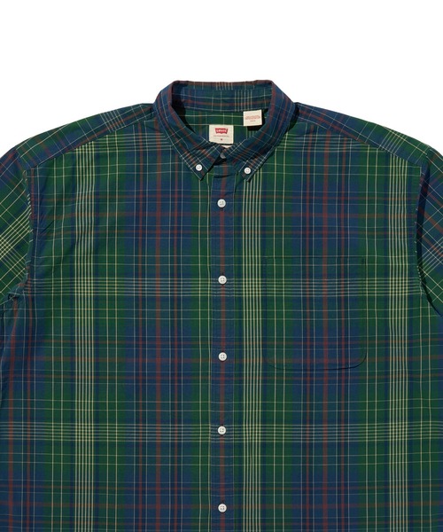 Levi's(リーバイス)の「Levi's/リーバイス ローム ショートスリーブ ルーズシャツ(シャツ/ブラウス・メンズ・グリーン・M/S/XL/L)」の6枚目の写真