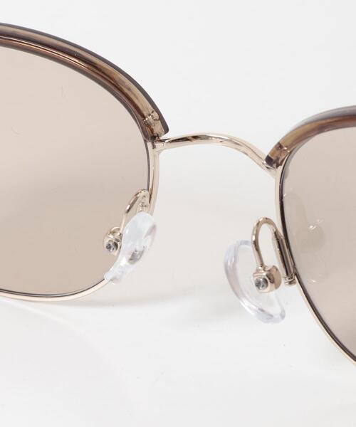 URBAN RESEARCH ROSSO WOMEN(アーバンリサーチ ロッソ)の「ONE BRILLIANT ROWAN(メガネ・レディース・ブラウン系その他/シルバー・-)」の6枚目の写真